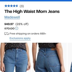 The mom jean Madewell